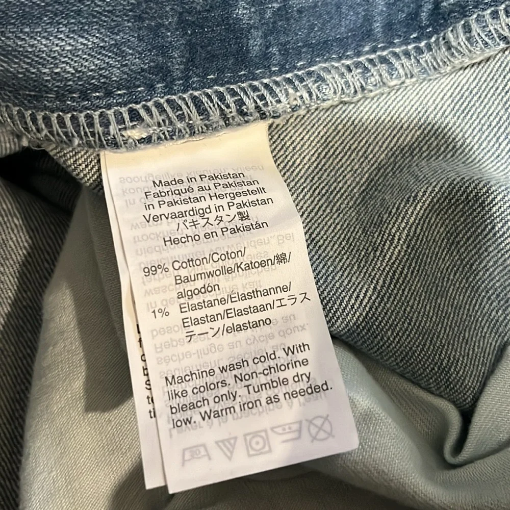 J Crew‎ Mercantile straight jeans, size 32/34, NWT